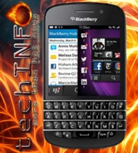 BlackBerry Q10, Salah satu smartphone teranyar RIM di 2013 ( Foto Revstyle Zero )